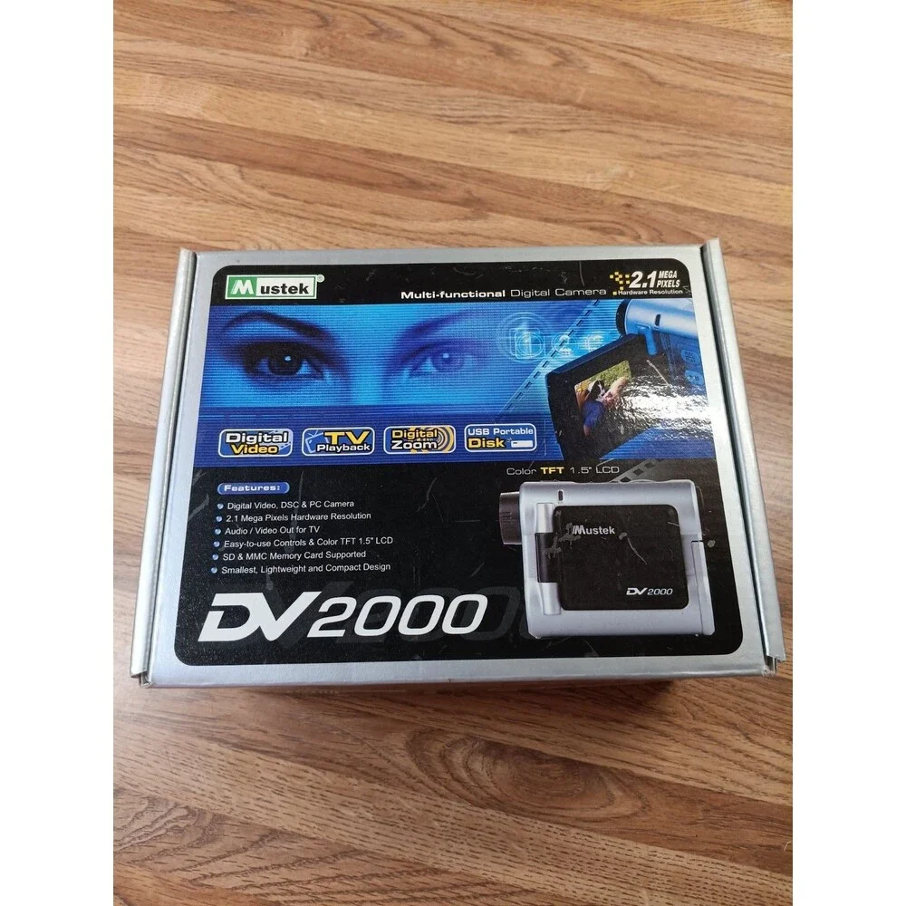 Mustek DV2000 2.1MP Digital Video Camcorder